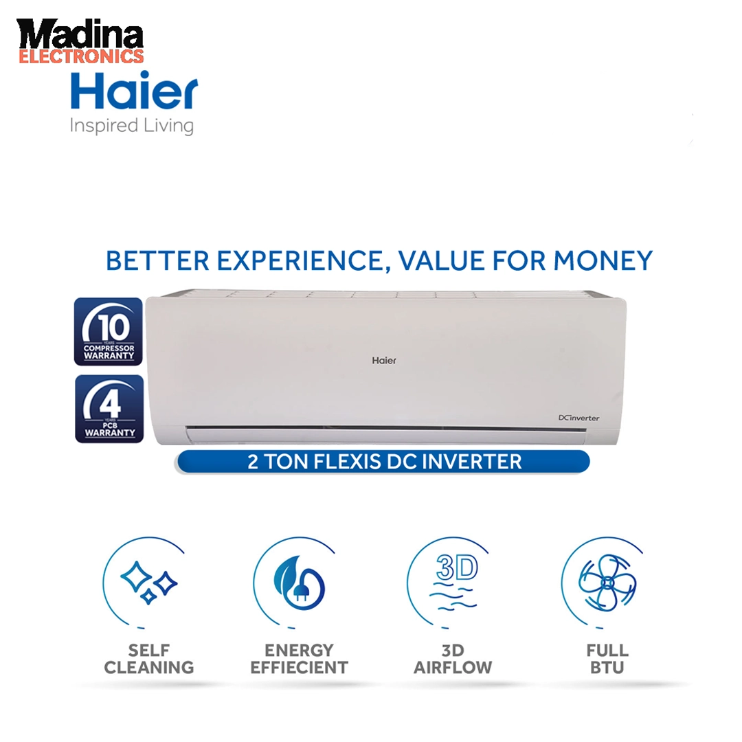 HAIER Air Conditioner Inverter Heat & Cool Split 2 TON 24HFCD