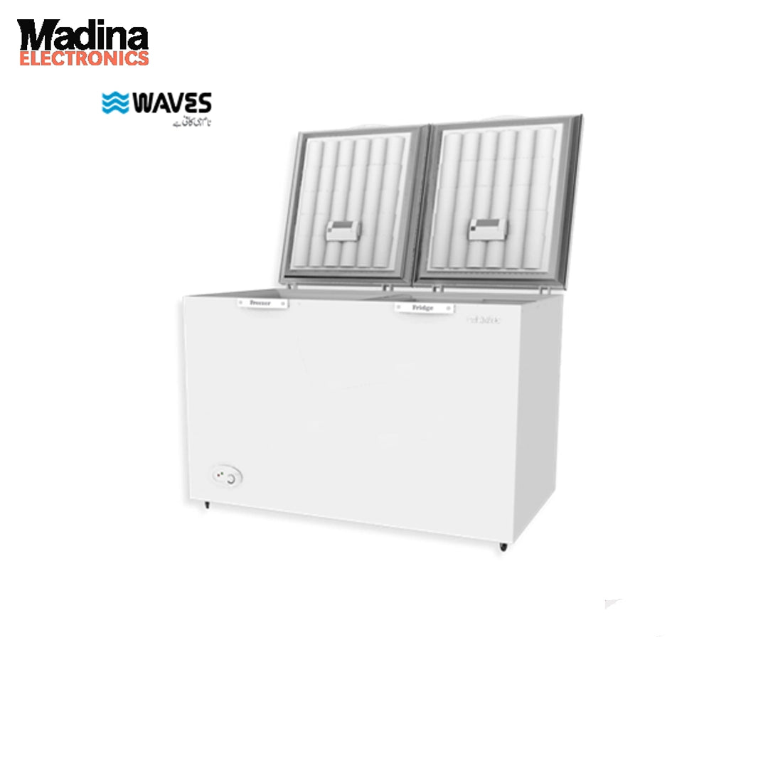 WAVES Freezer Non Inverter Horizantal 13 CFT 313 (SIMPLE)