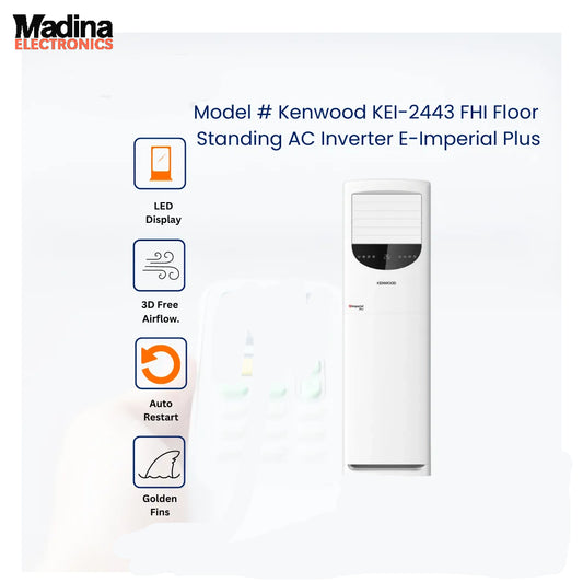 KENWOOD Air Conditioner Inverter Heat & Cool Cabnit 2 TON KE-2443