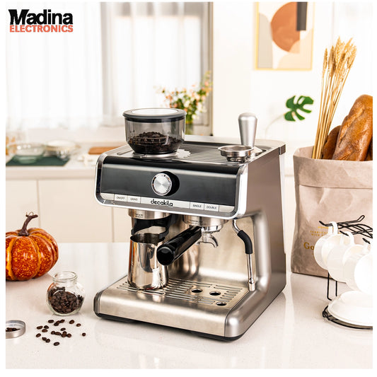 DECAKILA Espresso Coffee Machine With Grinder KECF010M