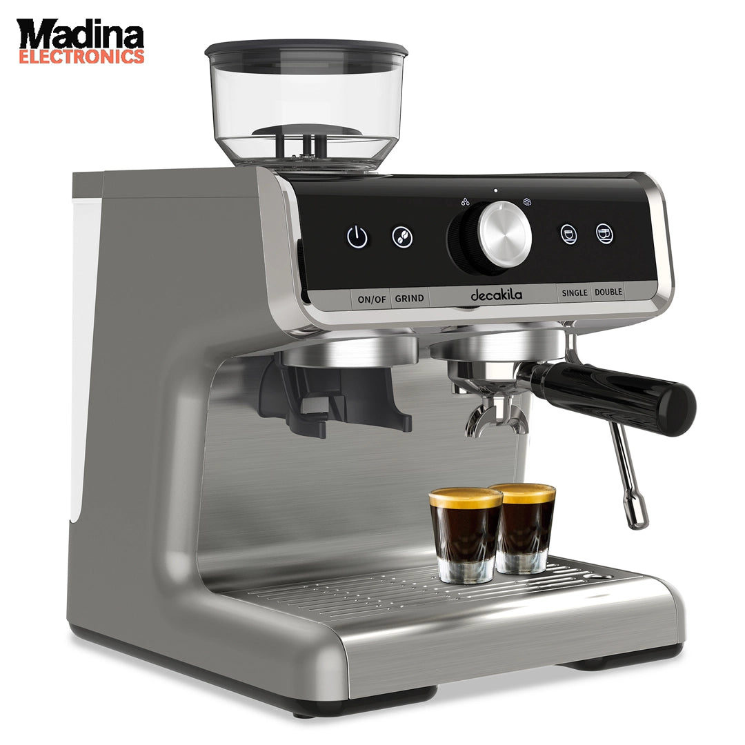 DECAKILA Espresso Coffee Machine With Grinder KECF010M