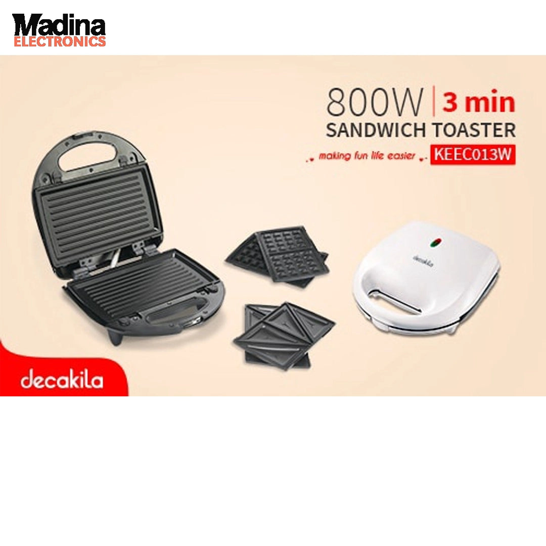 DECAKILA Sandwich Maker KEEC013W