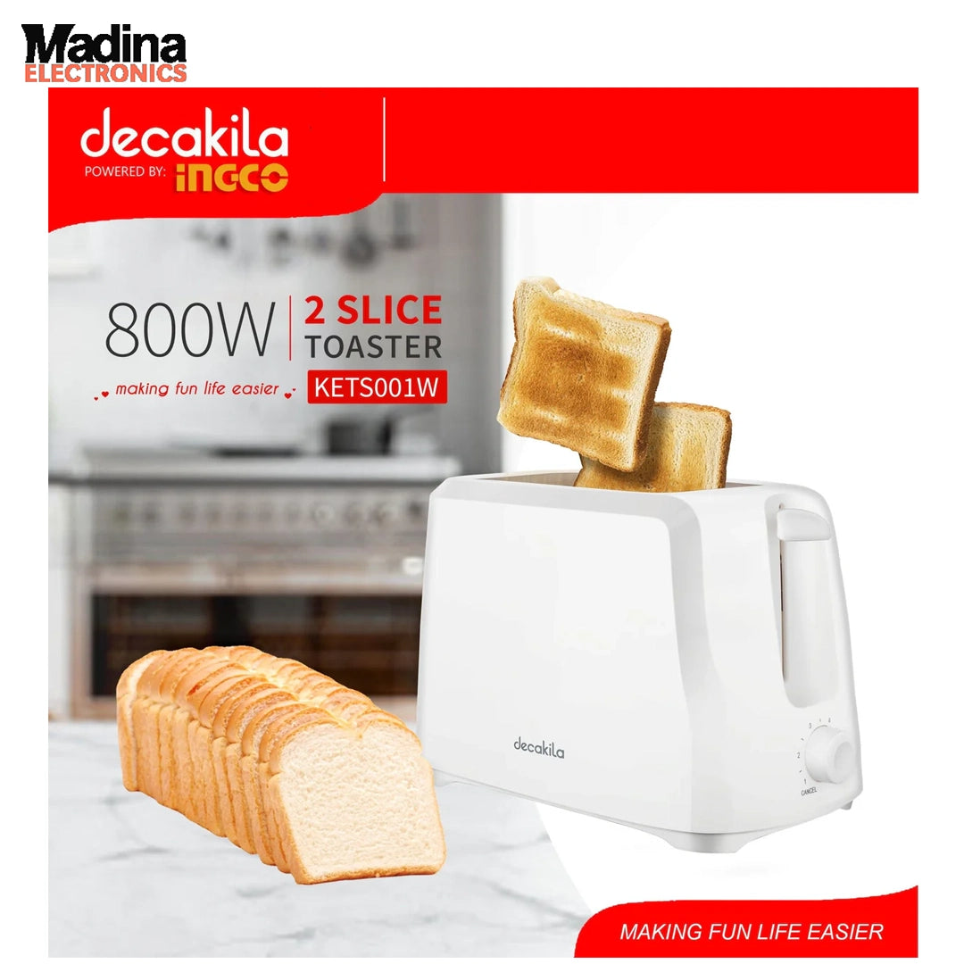 DECAKILA Toaster KETS001W