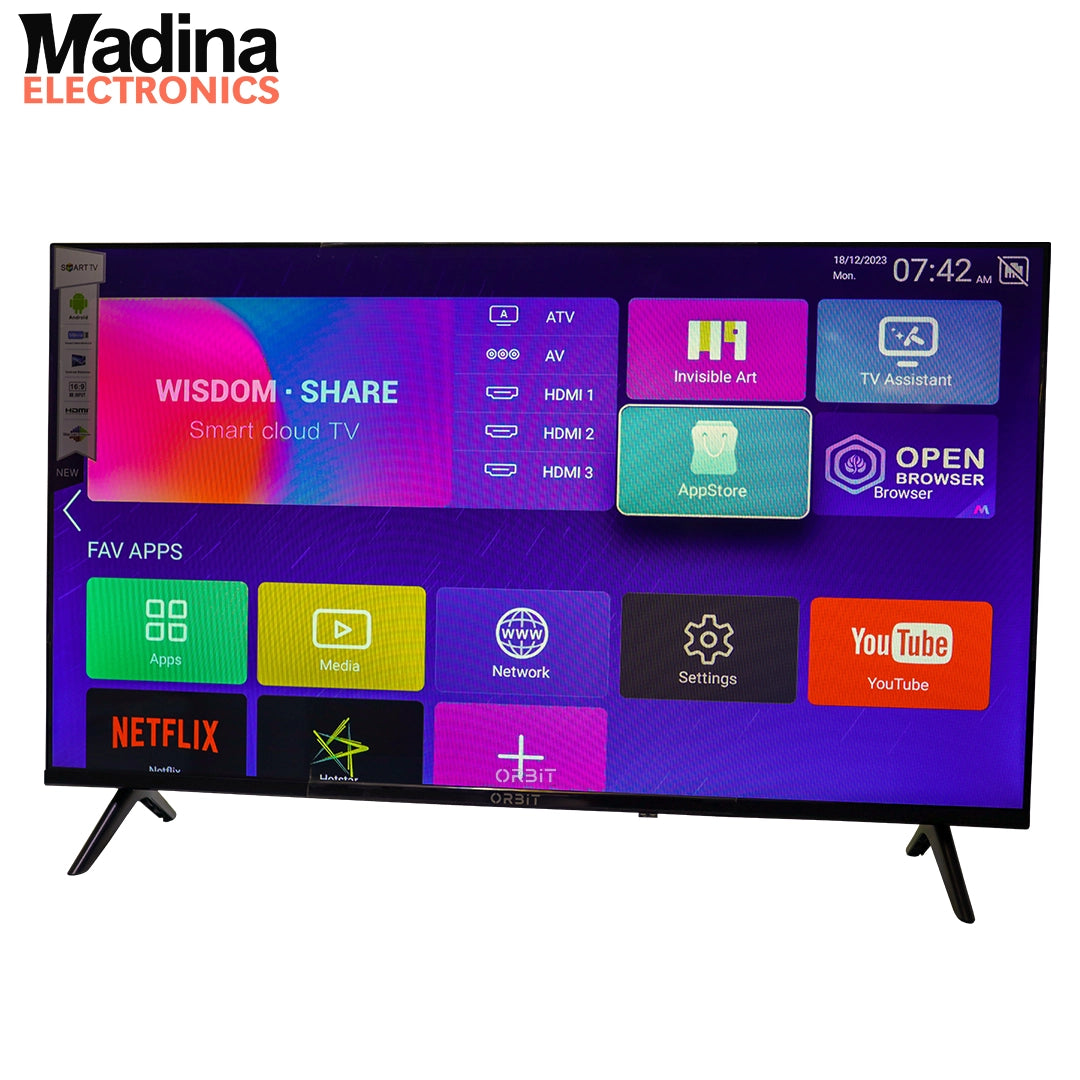 ORBIT LED TV SMART+ANDROID OR43S6000
