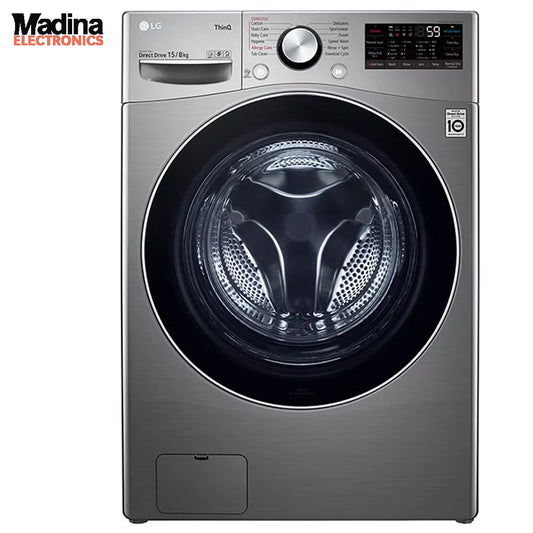 LG Front Load Machine Inverter 15 KG  Washer 8 KG  Dryer 15L9DGD