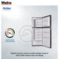 HAIER Refrigerator 12CFT 306 IBSA Inverter