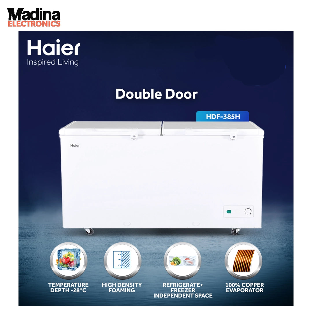 HAIER Freezer Non Inverter Horizantal Triplet 14 CFT 385 H