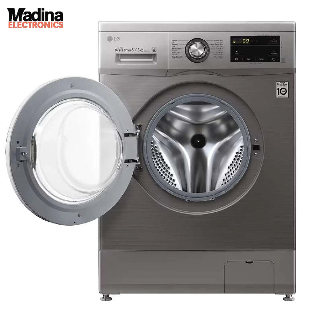 LG Front Load Machine Inverter 8 KG Washer 5 KG  Dryer F4J3TMG5P