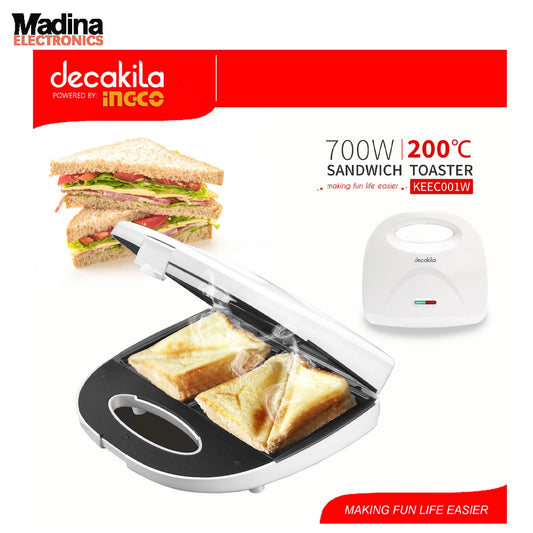 DECAKILA Sandwich Toaster KEEC001W