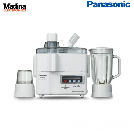 Panasonic 3 in 1 Juicer, Blender, Grinder MJ-176PWTC